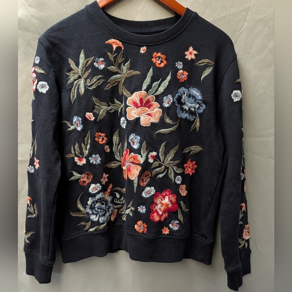 DRIFTWOOD Sweaters - Driftwood Boho Embroidered Sweater | Luxe Johnny Was Vibes Size Small